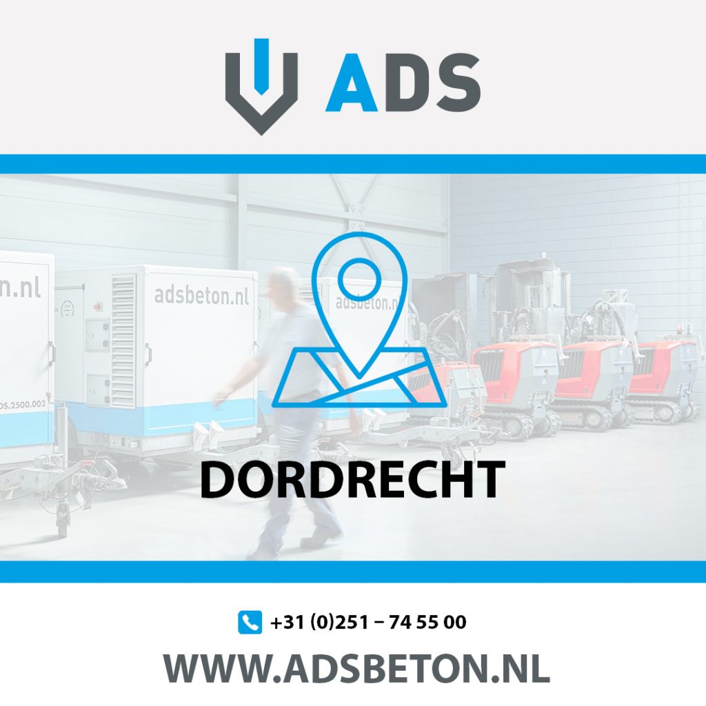 Hydrodemolition Beton slopen Dordrecht